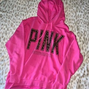 💖 OVER SIZED VS PINK HOODIE 💖